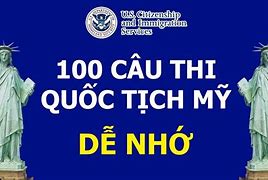 Câu Hỏi Thi Viết Quốc Tịch Mỹ