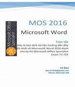 Thi Mos Word 2016 Bao Nhiêu Câu